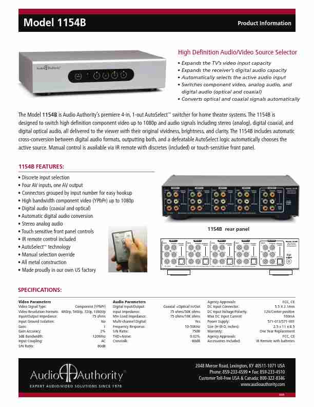 Audio Authority Stereo Receiver 1154B-page_pdf